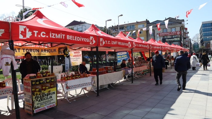 İzmit Bal Günleri Başladı! Vatandaşlardan Yoğun İlgi